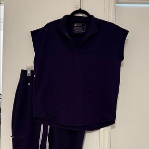 Eggplant FIGS Scrub Set